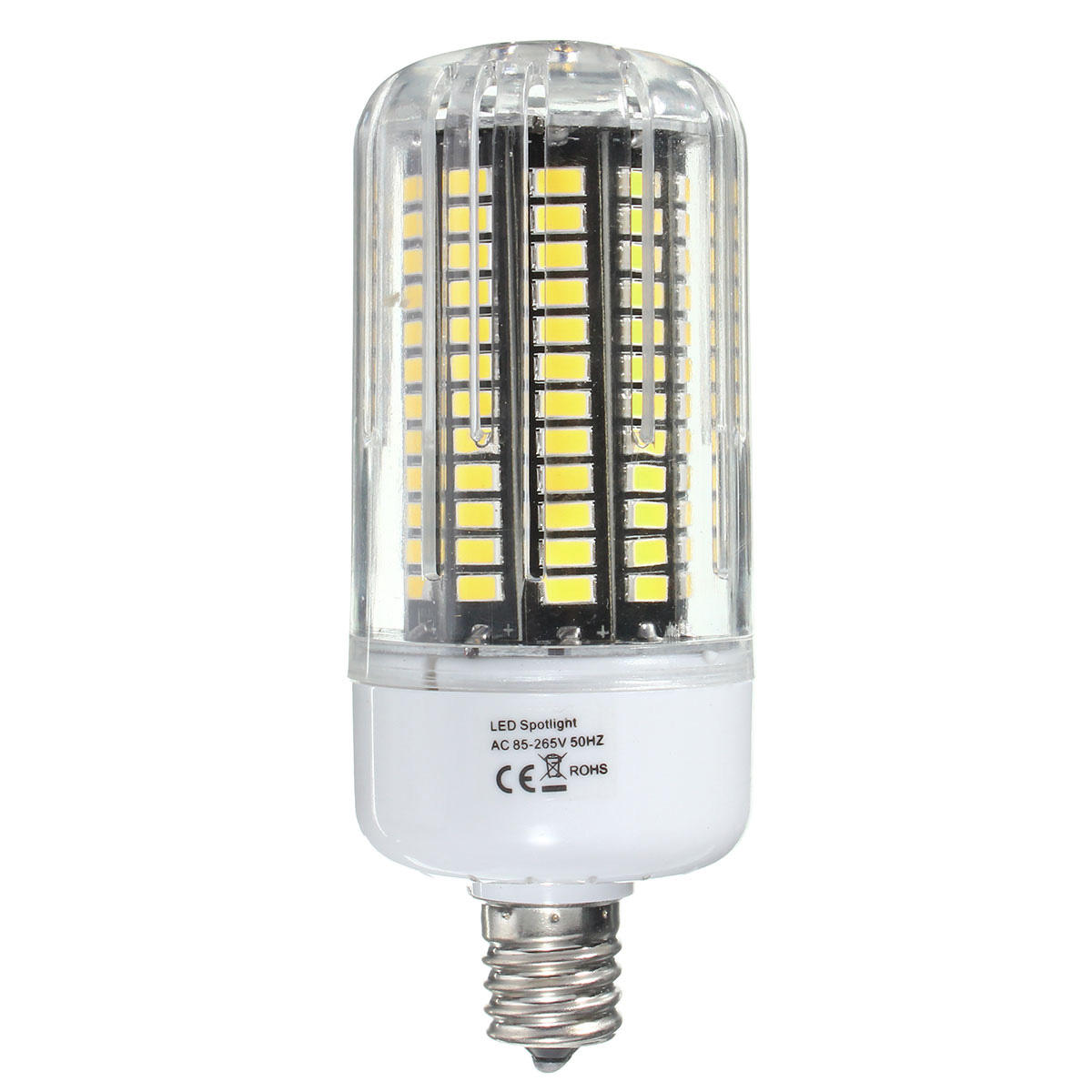 18W 100 SMD 5736 LED Pure White Warm White Natural White Corn Bulb AC85-265V