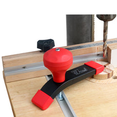 Woodworking T-Slot Compression Plate with Ball Handle, M8 T-Screw, Durable Plastic & Aluminum, Secure Fastening, 2-Pack