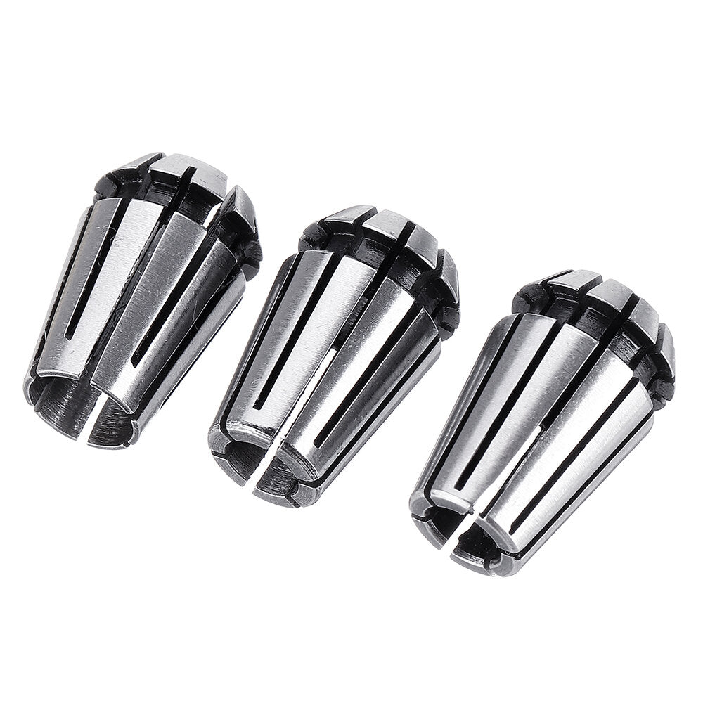 15pcs ER11 1mm to 7mm Spring Collet Set Collet Chuck for CNC Milling Lathe Tools