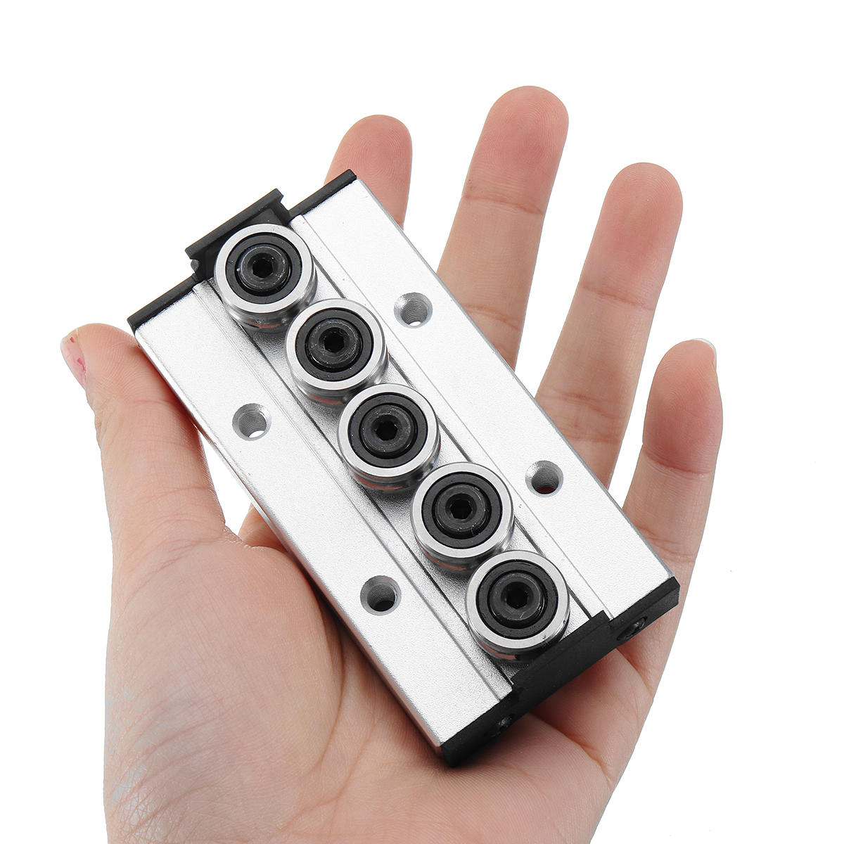 SGR15-500L With SGB15-3UU SGB15-5UU Slide Block Built-in Double Axis Roller Linear Guide