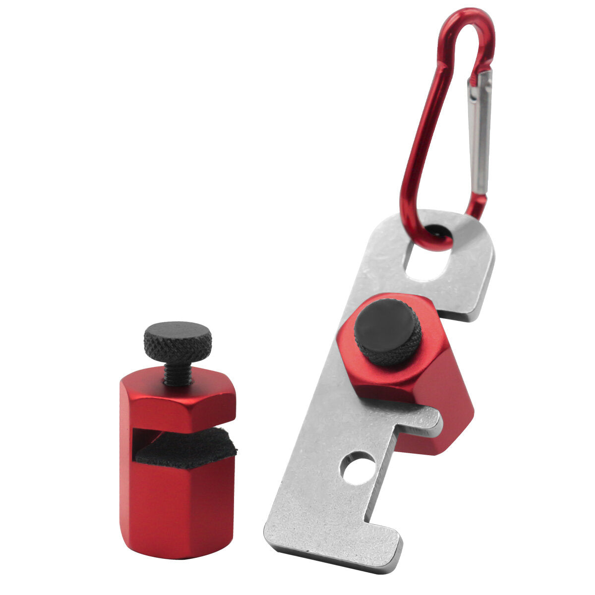 Stair Gauge Framing Square Jigs for Accurate Woodworking Layouts - Durable Aluminum, Quick Adjustments, 2 Pcs Set