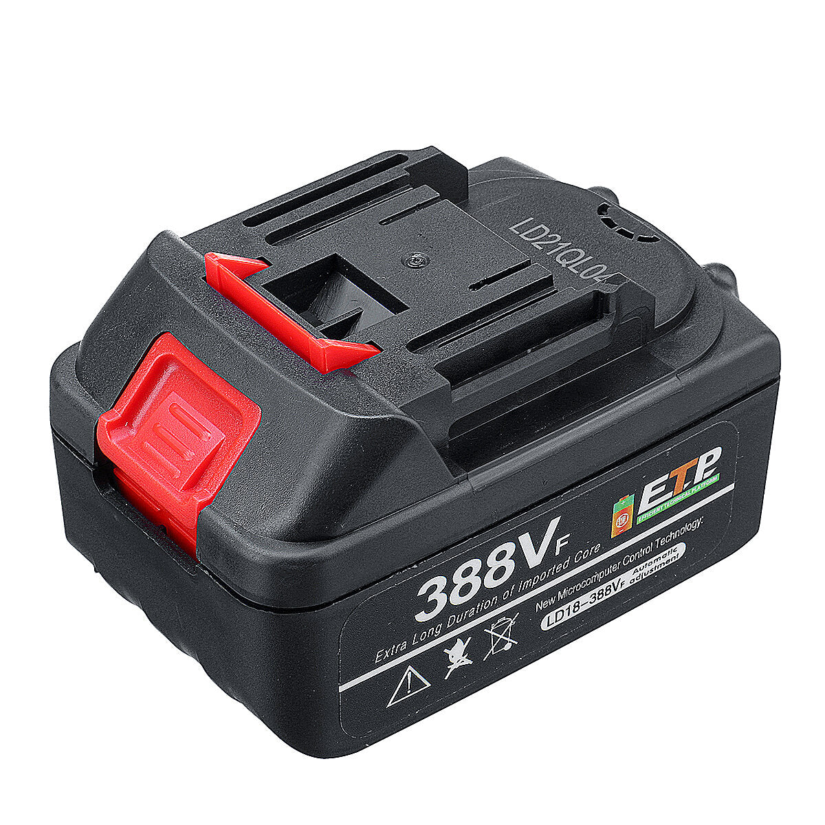 388VF 520N.m Brushless Cordless Electric Impact Wrench Rechargeable 1/2" Wrench Power Tool