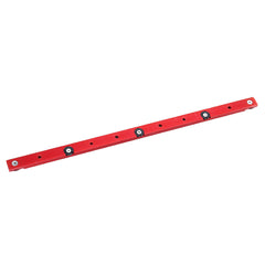 Aluminum Alloy Miter Bar for Table Saw, Adjustable 300mm/450mm/650mm/880mm, Universal Fit for T Slot Miter Track, Red