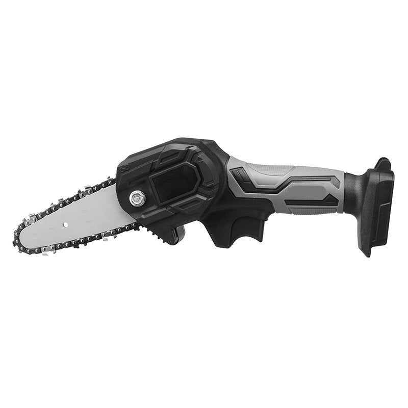 21V 4Inch Rechargeable Electric Chain Saw Cordless Portable Wood Cutter Woodworking Tool