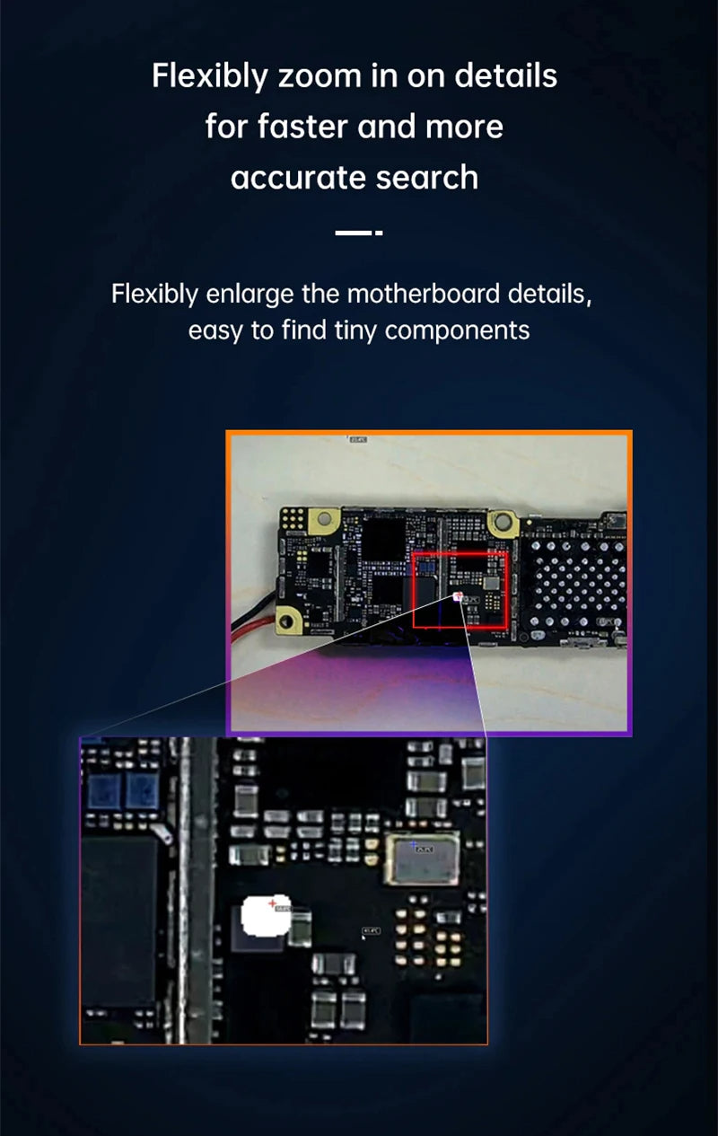 GreenZech Pro-Circuit 256 | High-Precision PCB Thermal Diagnostic Station | 256x192 Infrared Motherboard Troubleshooting Camera for Professional Electronic Repair