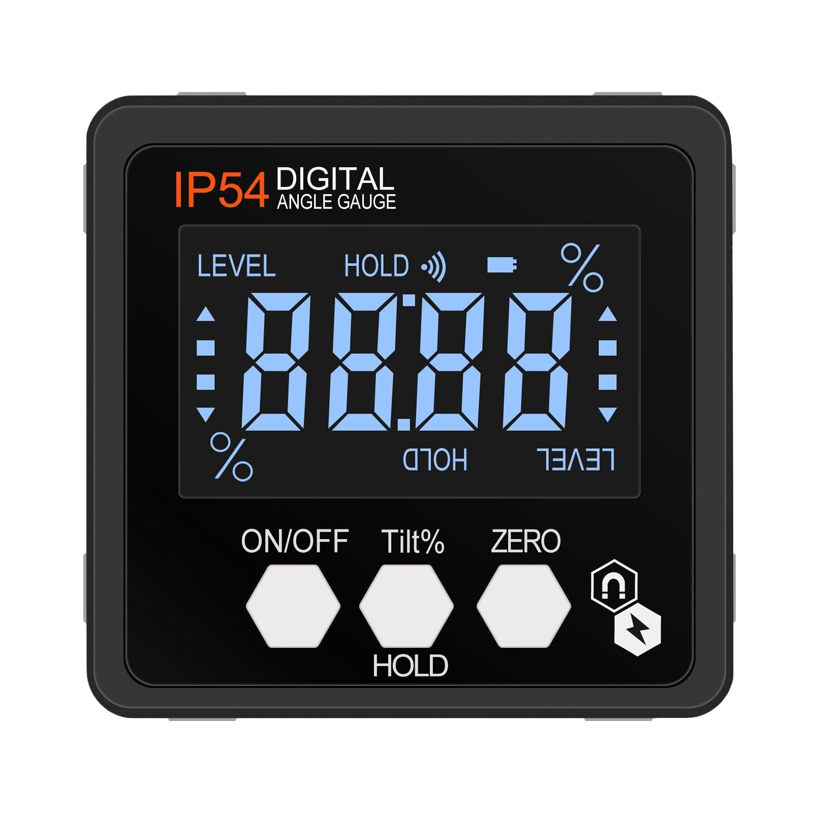 4*90 Updated Precision Digital Protractor Inclinometer Level Box Digital Angle Finder Bevel Box With Magnet Base
