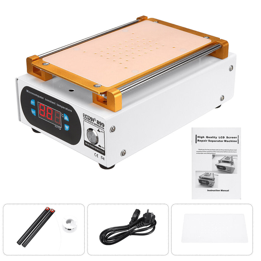 7 Inch 2 Air Pump Built-in Vacuum Pump Mobile Phone LCD Glass Screen Separator Repair Machine