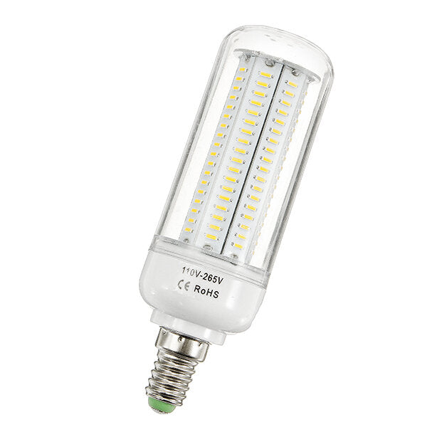 E27 E14 B22 16W 200 SMD 2835 Pure White Warm White  LED Corn Light Bulb AC 110-265V