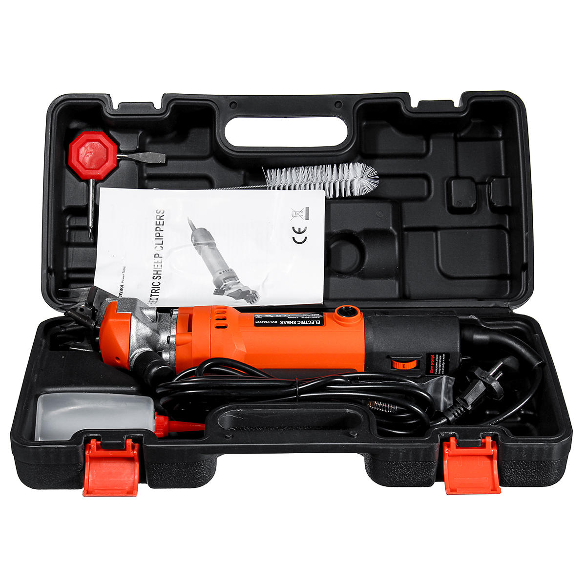 1200W 220V Electric Shearing Clipper Shears Sheep Goat Animal Trimmer Wool Scissors Farm Machine