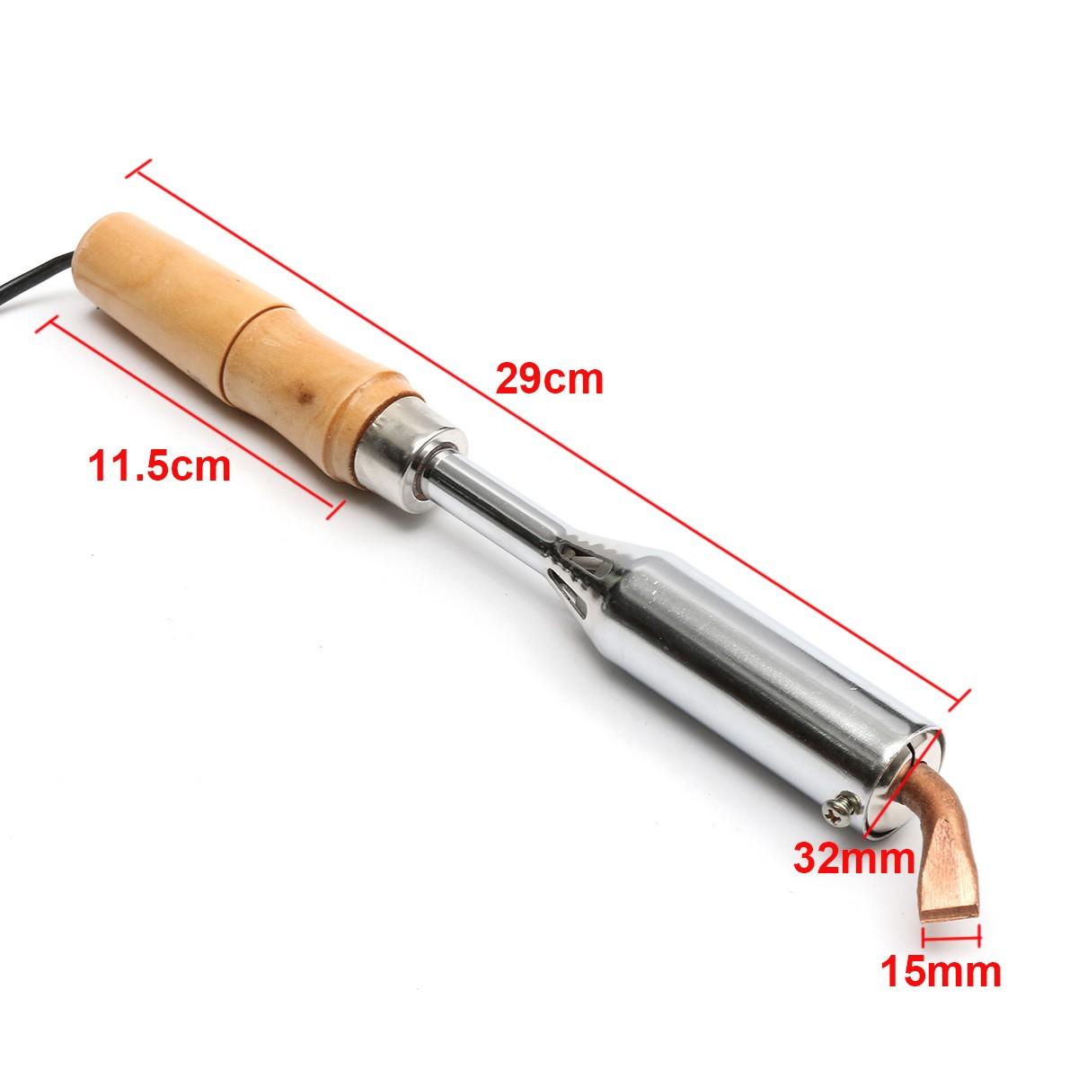 200W Soldering Iron Heavy Duty Chisel Point 200 Watt Craft Tools AC 220V