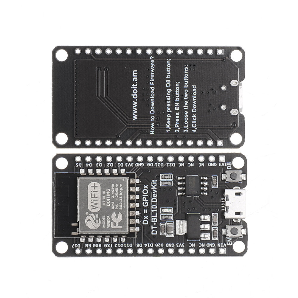 3Pcs SZDOIT DT-BL10 WiFi Development Board with BL602 IoT SDK RISC-V WiFi Bluetooth 5.0 BLE SoC 2 in 1