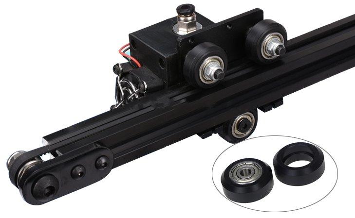CNC Solid V Wheels for V-slot Linear Rail System Aluminum Extrusions Profile Accessories