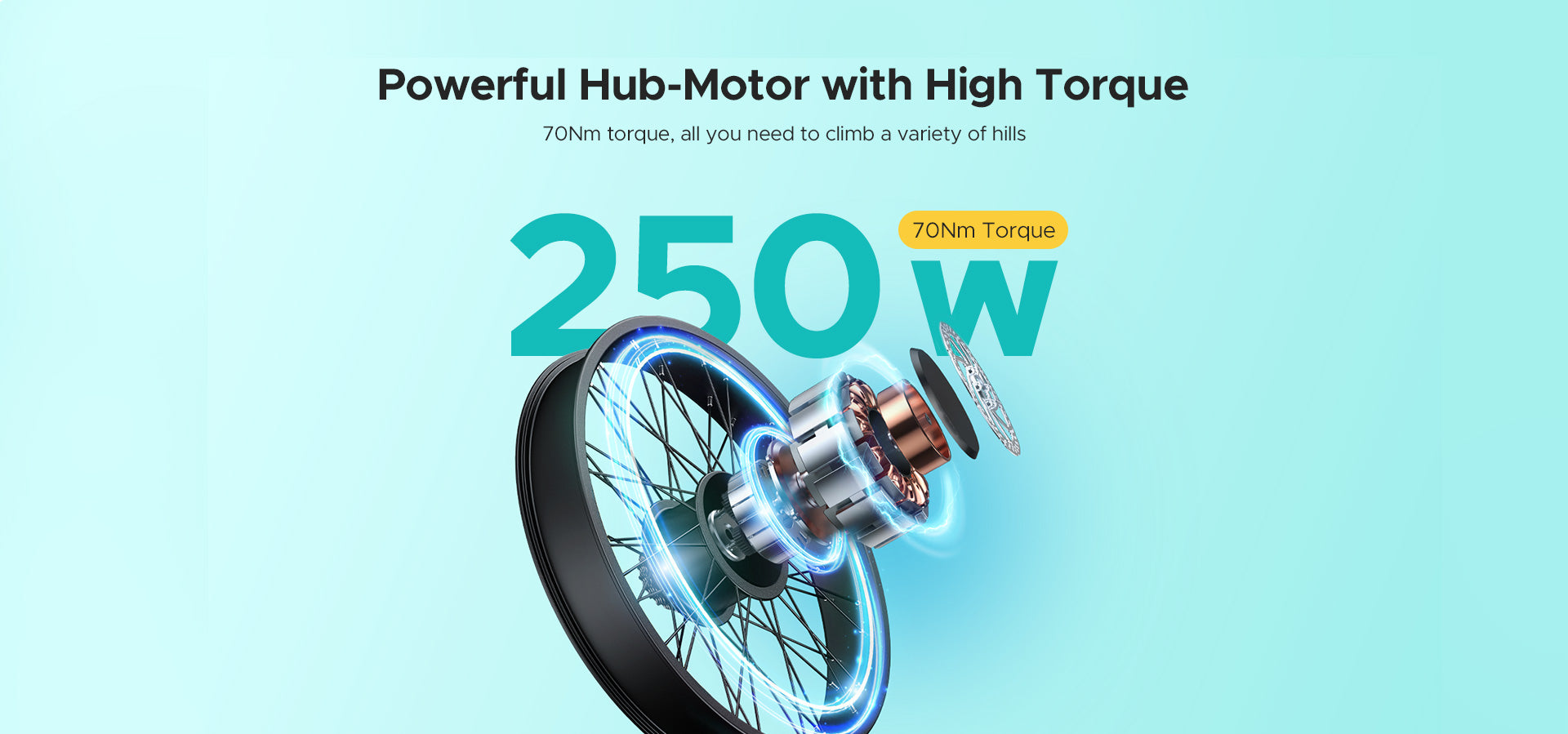 48V 16Ah Electric Bike, 250W Motor, 26*4.0 Inch Fat Tire, 120-140KM Long Range, All-Terrain Mountain E-Bike for Mountain & Snowfield Roads