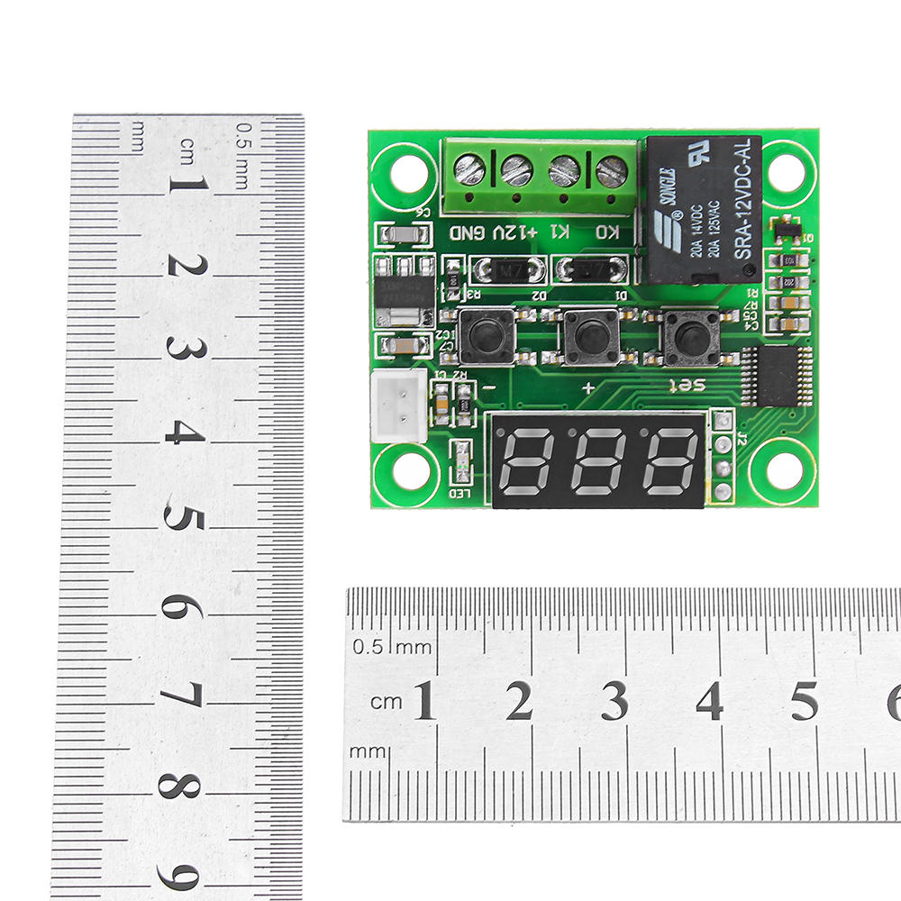 5pcs DC 12V Thermostat Temperature Control Switch Thermometer Controller Module