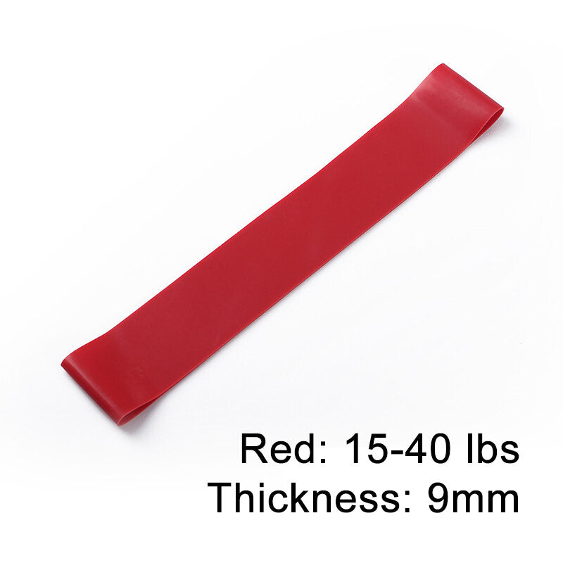 Latex Yoga Resistance Bands Strength Training Elastic Ring Fiteness Gym
