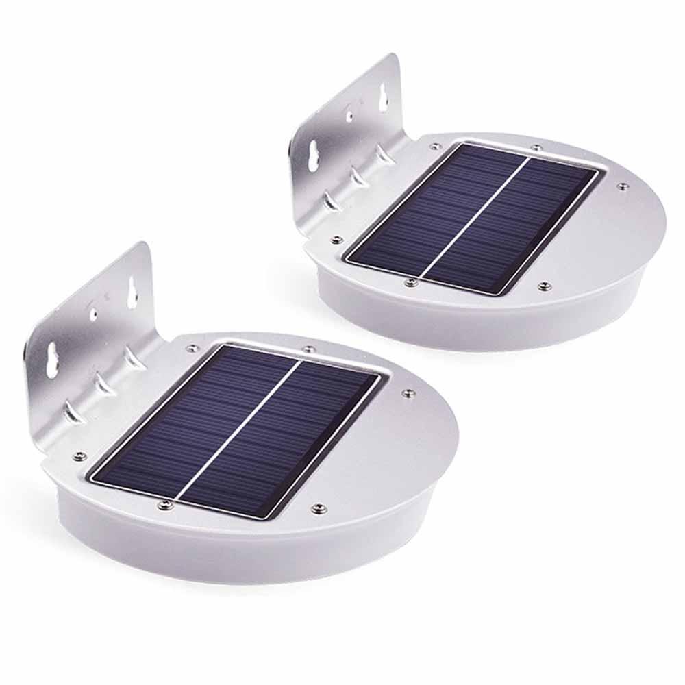 3W 28 LED Solar Powered [IR Motion Sensor Waterproof Wall Light Street Lamp for Outdoor Garden