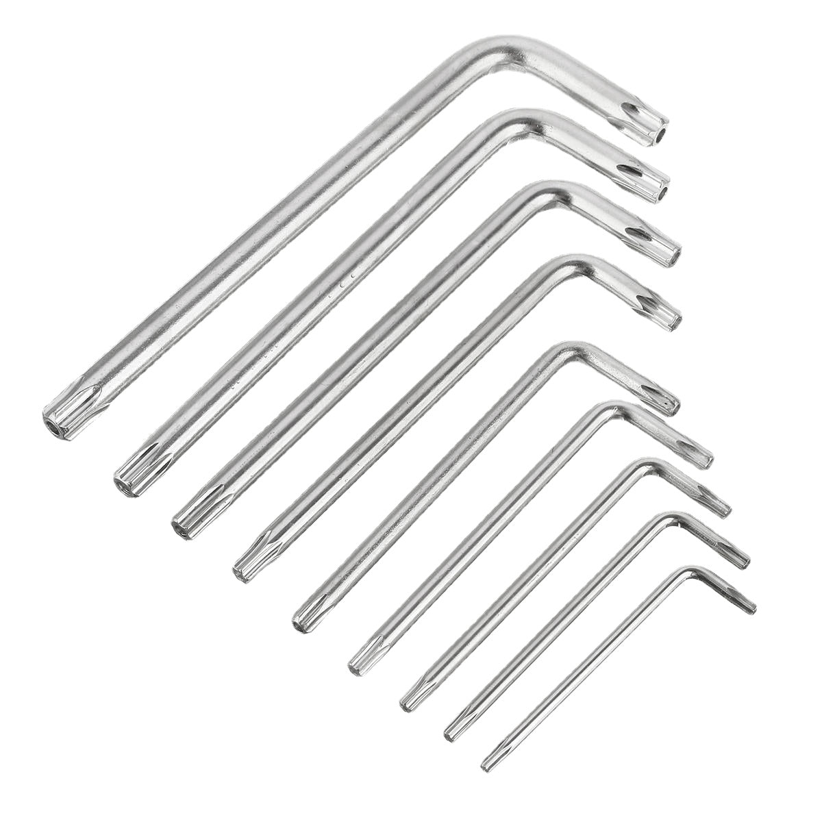 9pcs Torx Hex Wrench Screwdriver Star Key L Wrench Set