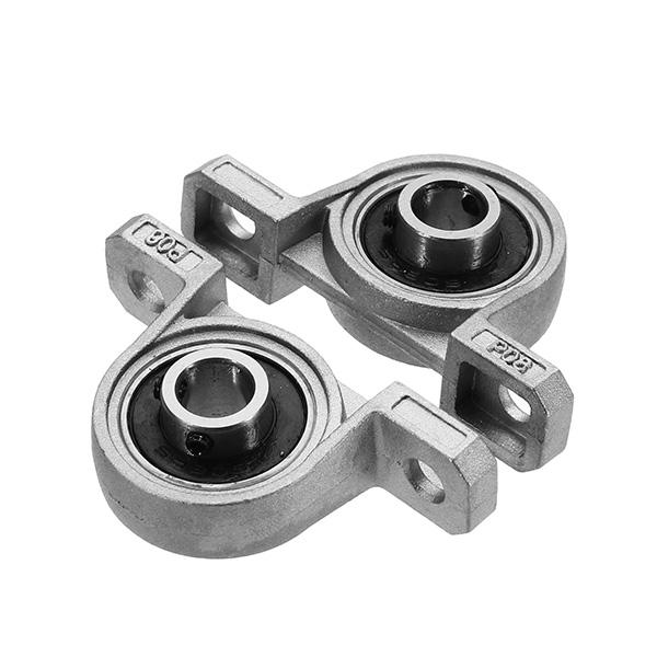 400mm Lead Screw Set with Nut Housing Bracket Mounted Ball Bearing and Shaft Coupling