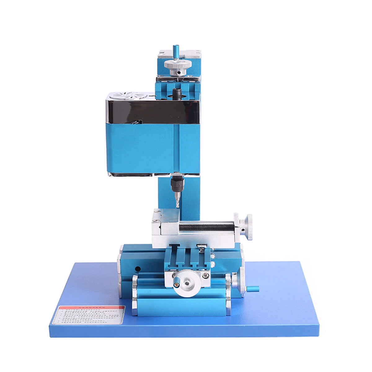 60W 20000rpm Mini Wood Lathe Machine Metal Rotating Lathe Wood Turning Lathe Motorized Metalworking DIY CNC Tool