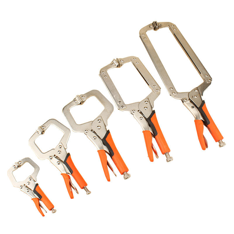 C Type D-type Crimping Pliers Square Mouth Rubber Handle Wood Working Fast Pliers