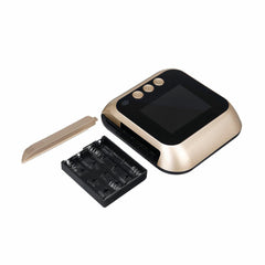 HD 1080P 2.4" LCD Screen Cat's Eye Camera Doorbell with 4PCS LED Night Vision Function