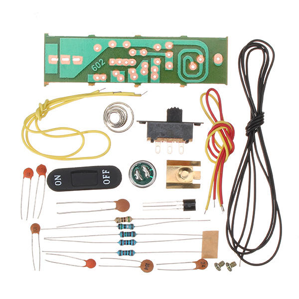 3Pcs DIY FM Wireless Microphone Electronic Kit FM Electronic Production Parts Training