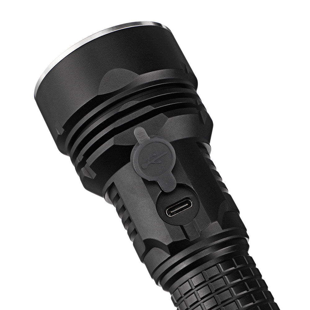 11000LM 639m Ultrabright Anduril UI Strong Flashlight Long Throw 18650/21700/26650 Powerful LED Torch