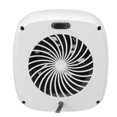400W Mini Desktop Electric Heater with Negative Ion, Low Noise for Home/Office