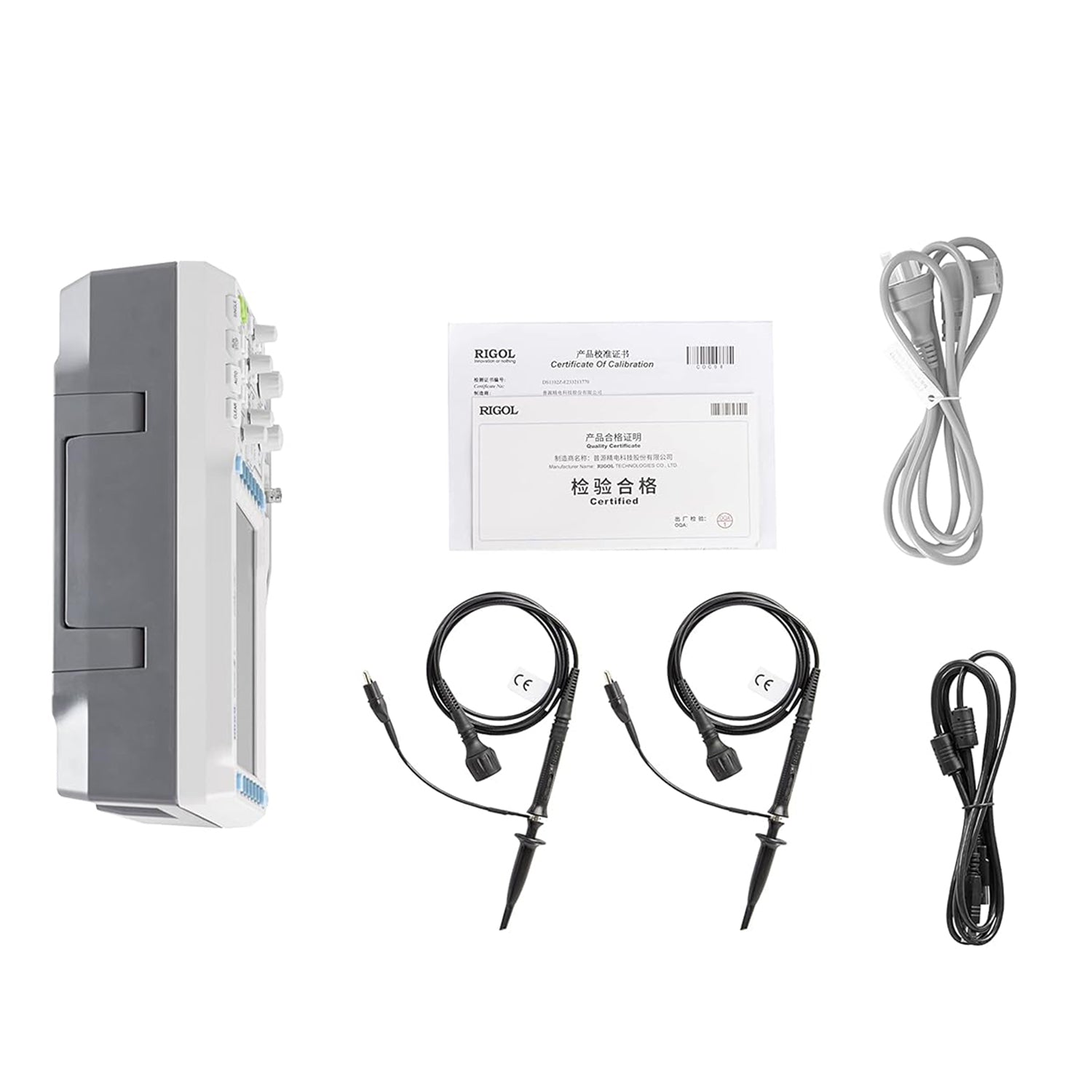 Digital Oscilloscope 2 Channels 1GSa/s Sampling Rate 200Mhz Bandwidth 7Inch 24Mpts Memory Depth Oscilloscope