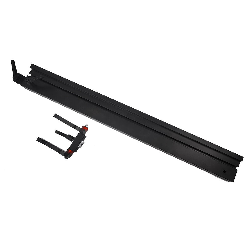 ENJOYWOOD Miter Gauge Extended Fence, Aluminum Alloy, 640-1220mm, Precision Woodworking, Fits Most Brands