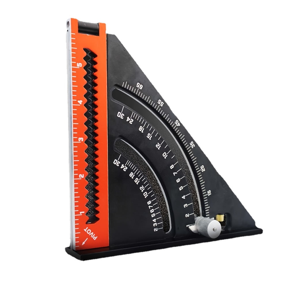 Multi-Function Foldable Triangle Ruler Square Protractor Marking Measuring Tools