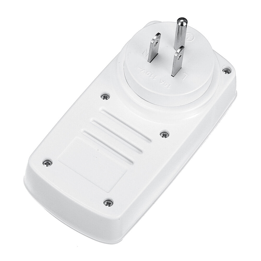 AC85V-250V Wireless Remote Control Socket US Standard Socket with Free Sticker Circular Remote Controller