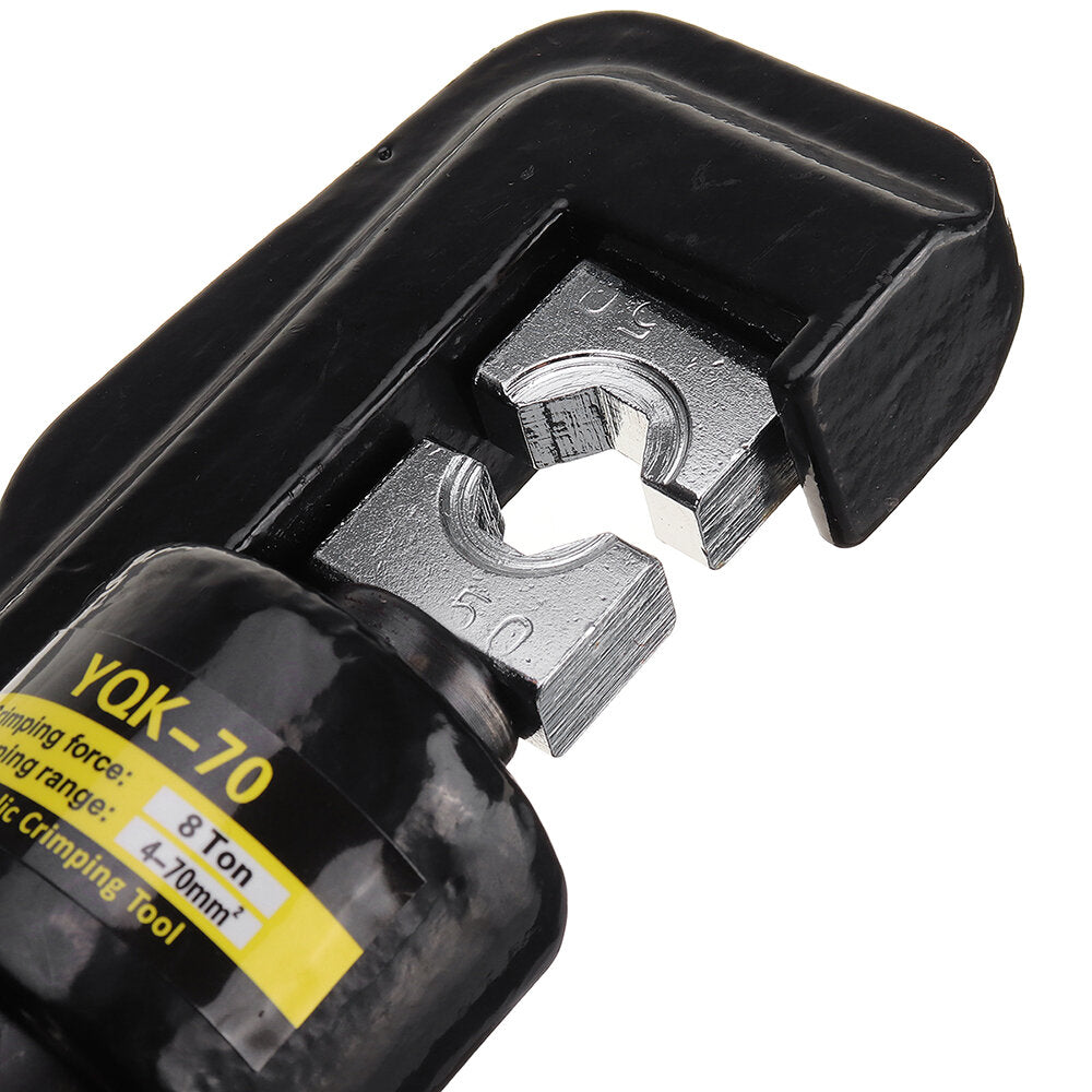 4-70mm2 Pressure 8T Hydraulic Crimping Tool Cable Lug Crimper Plier Hydraulic Compression Tool