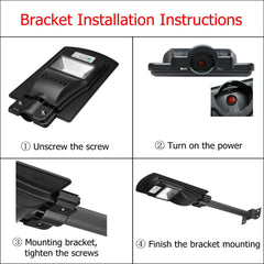 50cm/40cm Wall Mounting Pole for LED Solar Street Light Wall Lamp