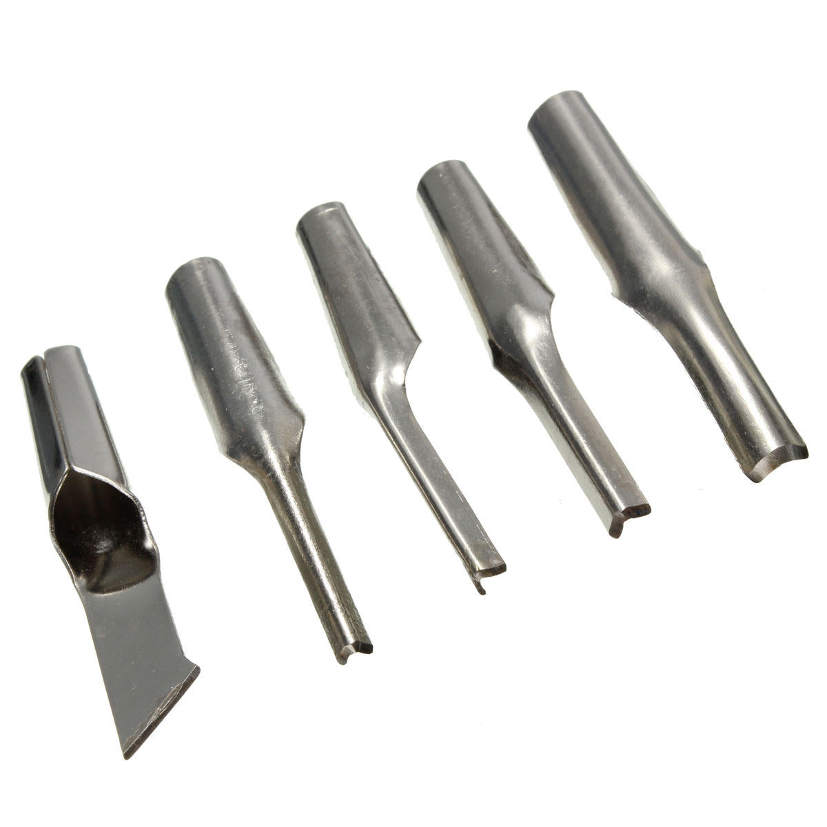 Lino Block Cutting Rubber Stamp Carving Tools With 5 Blade Bits For Print Making