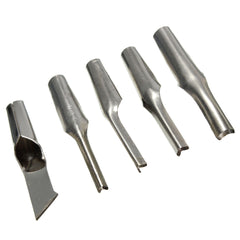 Lino Block Cutting Rubber Stamp Carving Tools With 5 Blade Bits For Print Making