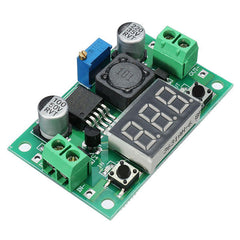 5pcs DC-DC 1.3V - 37V 3A Adjustable Buck Step Down Power Module With Digital Display Function