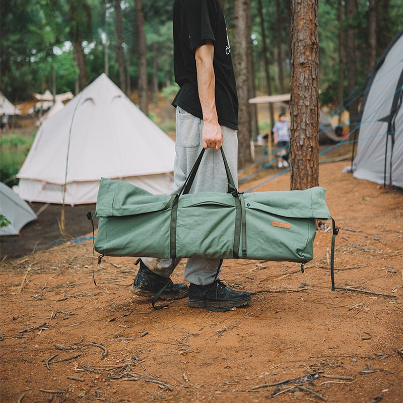 Outdoor Camping Canvas Bag Large Sport Gear Set Equipment