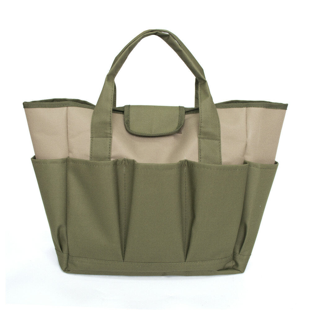 Garden Planting Tool Bag Gardening Tools Set Organizer Tote Lawn Yard Bag Carrier