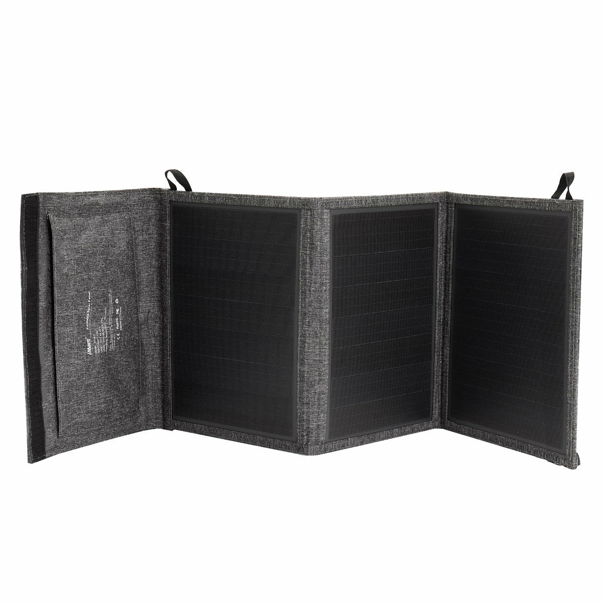21W Solar Panel Mini Foldable Waterproof Sun Power USB QC 3.0 Charger for Hiking Camping Mobile Phones