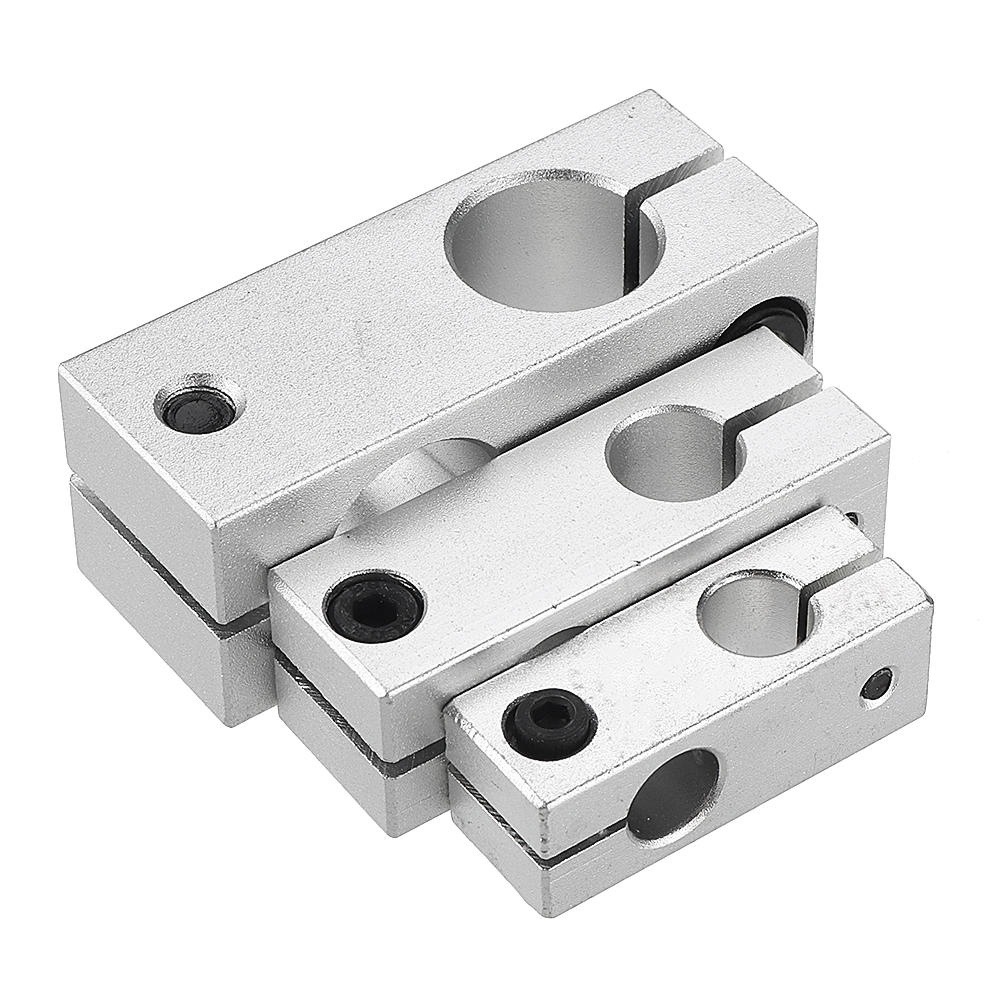 Cross Connector Fixing Block Vertical Retaining Clip Optical Axis Holder for Linear Rail CNC Parts