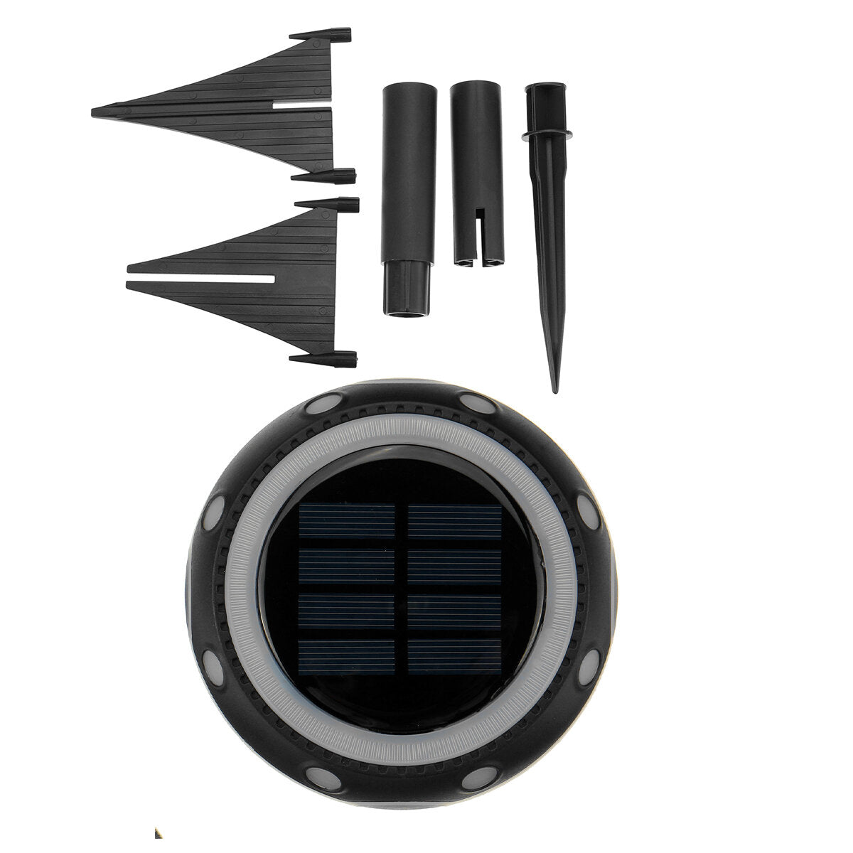RGB LED Solar Light Colour-Changing Ground Buried Garden Lawn Path Outdoor Lamp