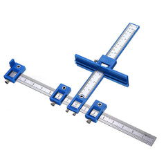 Sleeve Cabinet Hardware Jig Locator Detachable Hole Punch Jig Tool Center Drill Bit Guide Set
