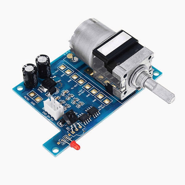 AC/DC 9V Infrared Remote Control Volume Controller Board ALPS Pre Potentiometer