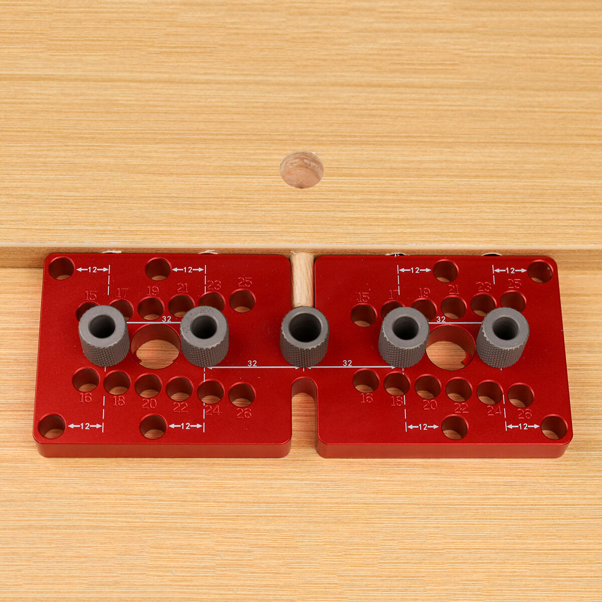 3-in-1 Hole Puncher for Woodworking, Adjustable Clamping, Fast Positioning, Precise Scaling, Versatile DIY Tool