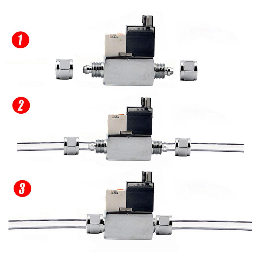 CO2 Aquarium Magnetic Solenoid Valve Magnetic Valve Regulator