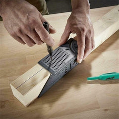 3D Angle Ruler - Multifunctional Measuring Tool for Woodworking, Durable ABS, Lightweight & Portable, Ideal for Engineers & Craftsmen