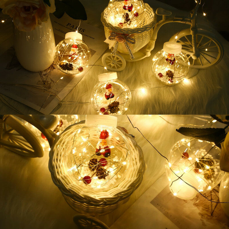 LED Fairy String Curtain Window Lights Holidays Party Waterproof Christmas Decorations Lights