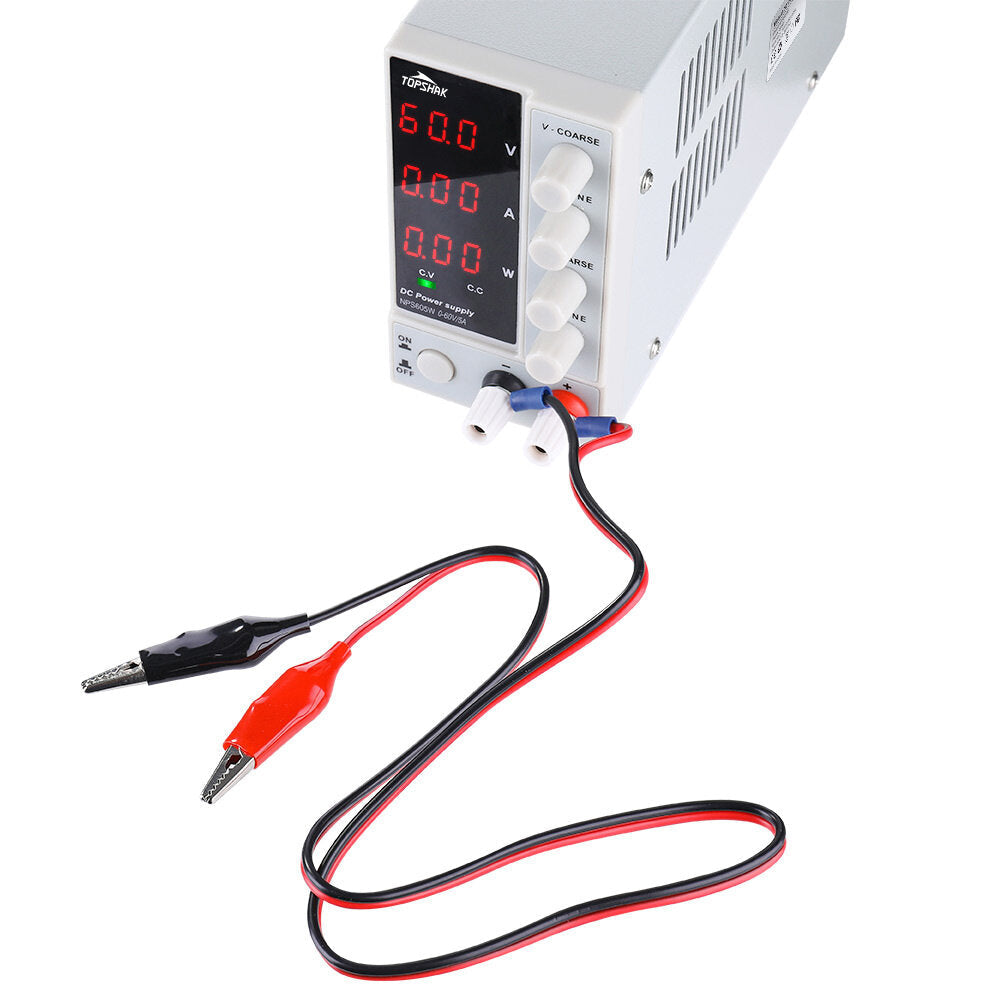 110V/220V 0-60V 0-5A Adjustable Digital DC Power Supply 300W Regulated Laboratory Switching Power Supply