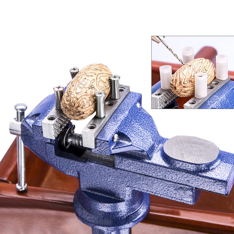 Household Universal Multi-Functional Bench Pliers Tool Miniature Flat Clamp Bench Vises